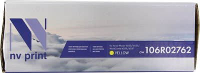  Купить Картридж NV Print 106R02762 Yellow для Xerox Phaser 6020/6022/WorkCentre 6025/6027 (1000k) в интернет магазине